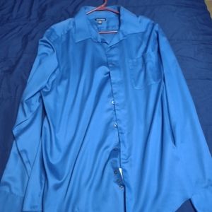 Blue dress shirt